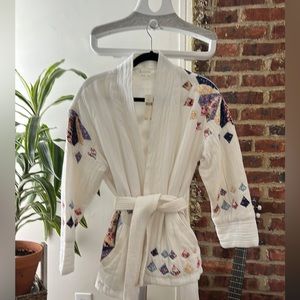 NWT Anthropologie Quilted Patchwork Jacket size S